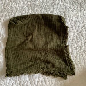 Eileen Fisher organic cotton gauze bandana.